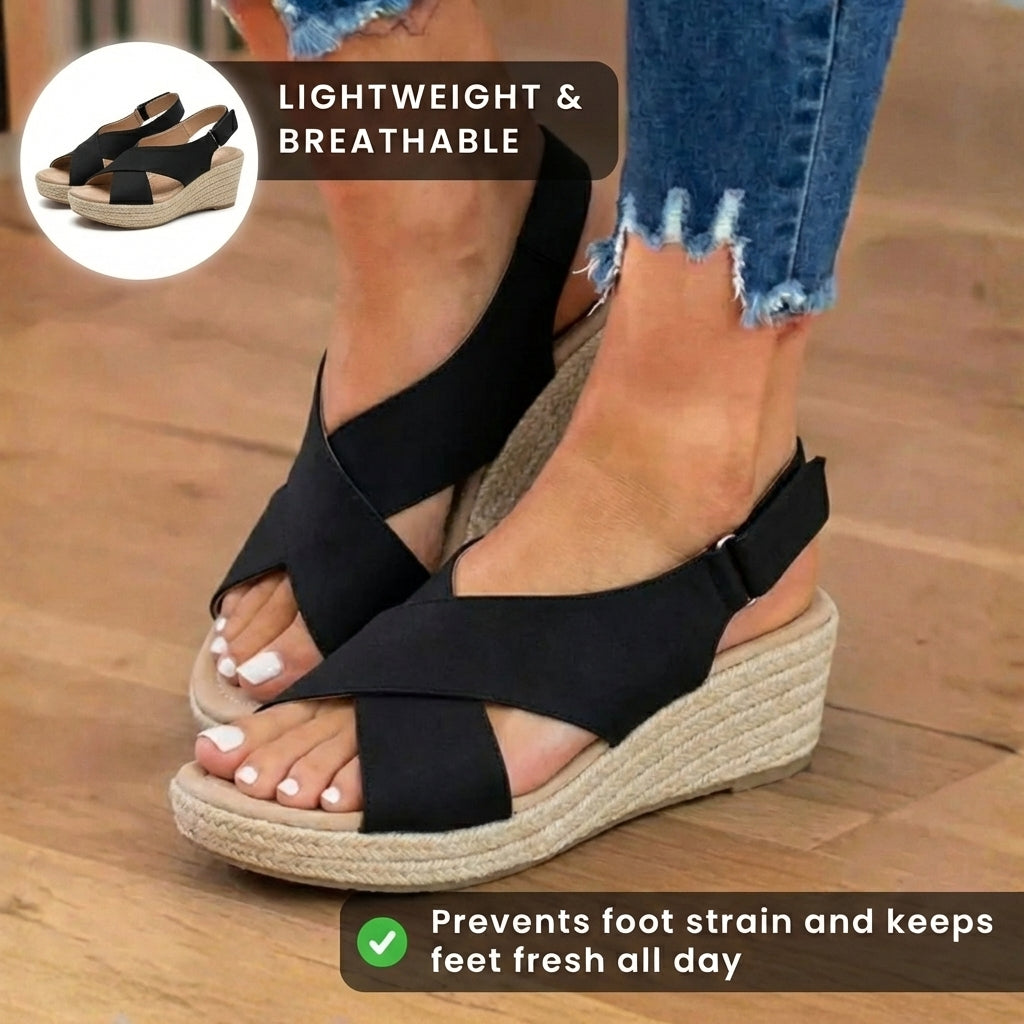 Vintage Inspired Orthopedic Sandals