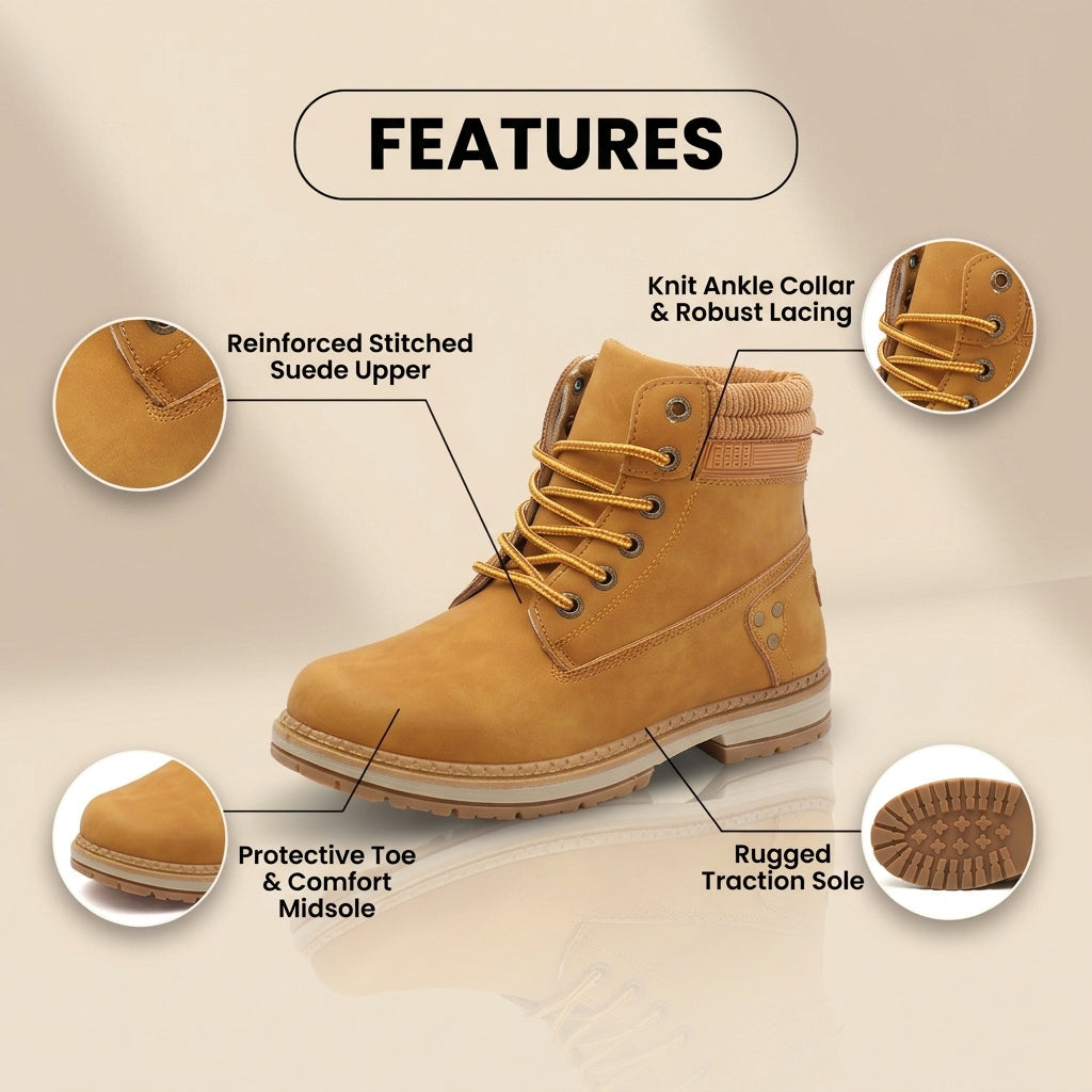 Vintage Inspired Orthopedic Boots