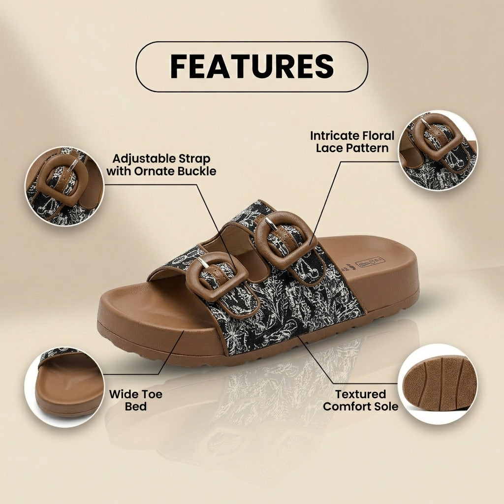 Vintage Inspired Orthopedic Sandals