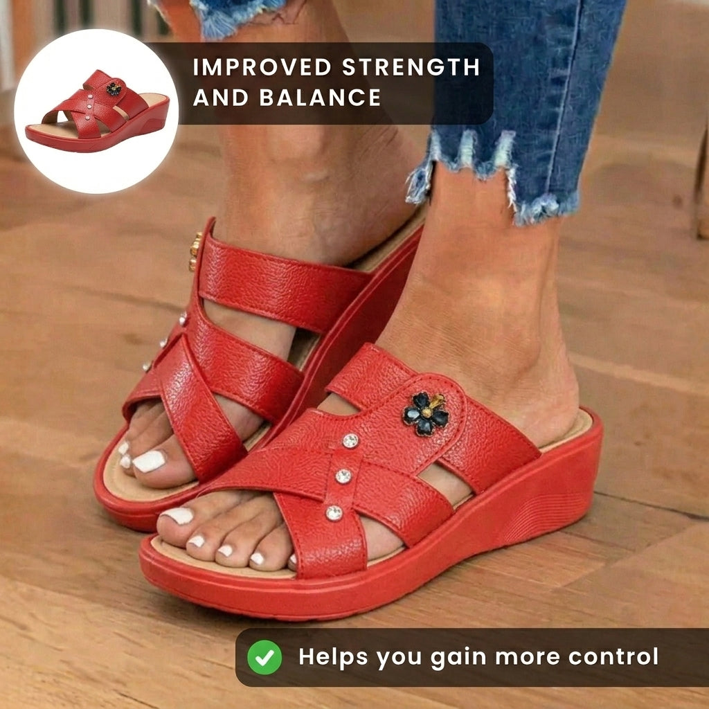 Classic Orthopedic Slippers with Timeless Style