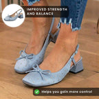 Chic Orthopedic Heels with Unique Design