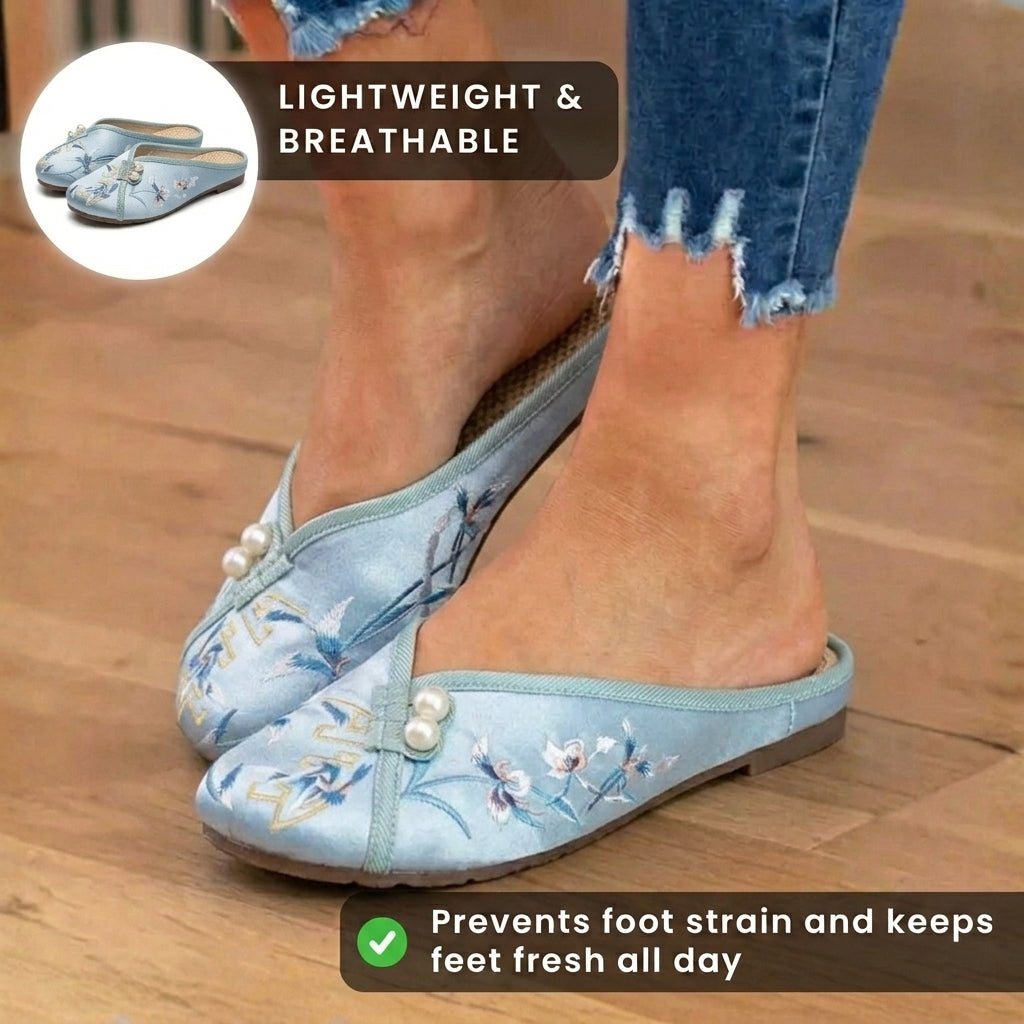 Classic Orthopedic Slippers with Timeless Style
