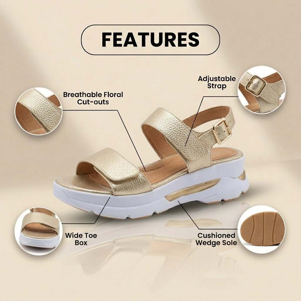 Graceful Orthopedic Sandals for Modern Look