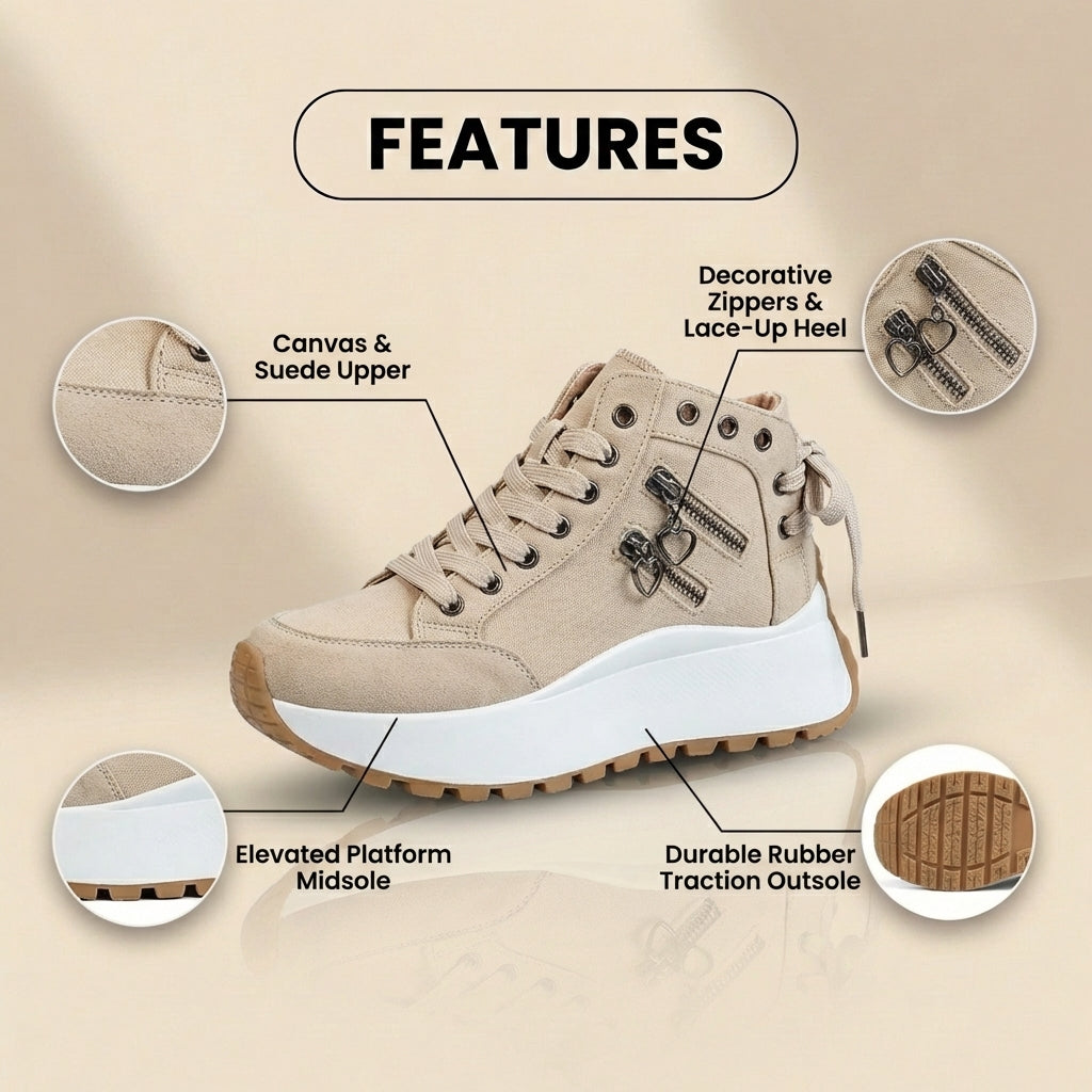 Vintage Inspired Orthopedic Sneakers
