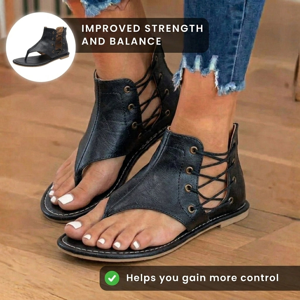 Classic Orthopedic Sandals with Timeless Style