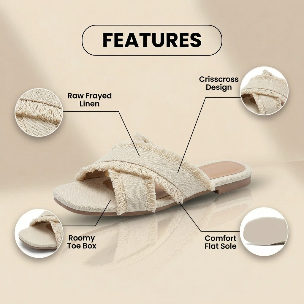 Vintage Inspired Orthopedic Slippers
