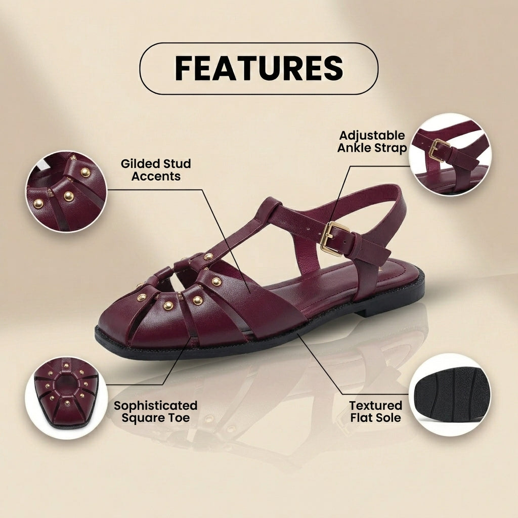 Vintage Inspired Orthopedic Sandals