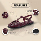 Vintage Inspired Orthopedic Sandals