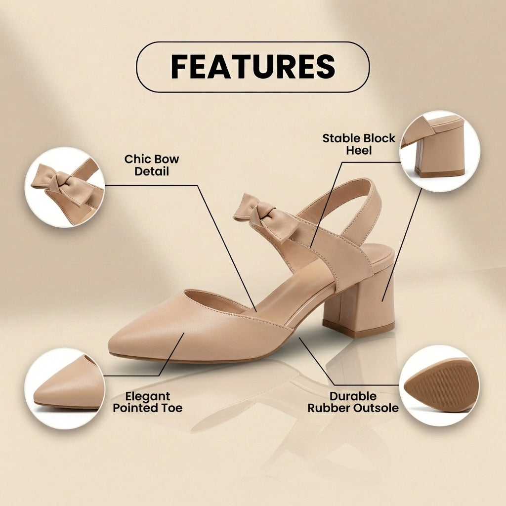 Vintage Inspired Orthopedic Heels