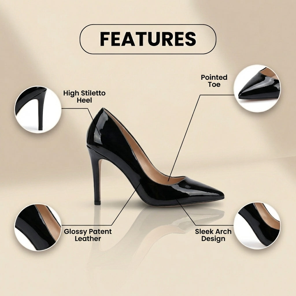 Chic Orthopedic Heels with Unique Design