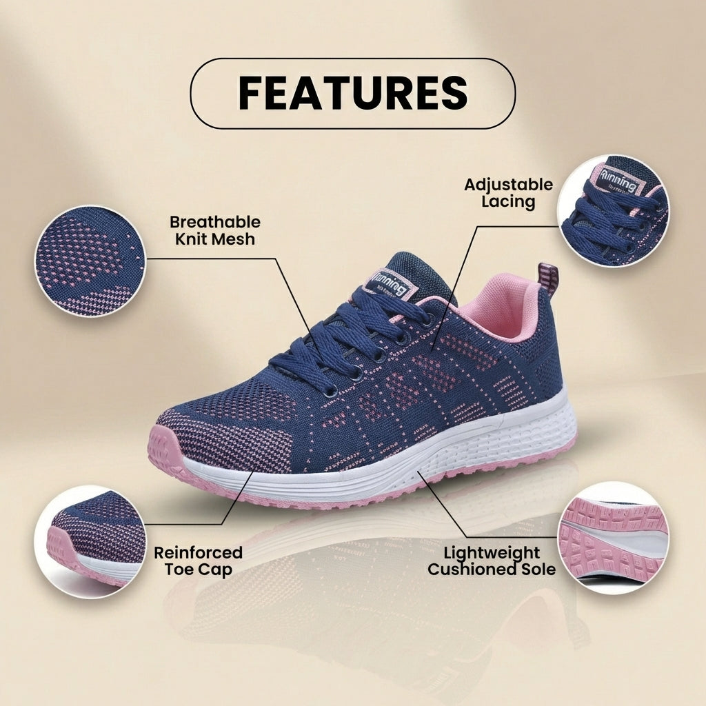 Vintage Inspired Orthopedic Sneakers