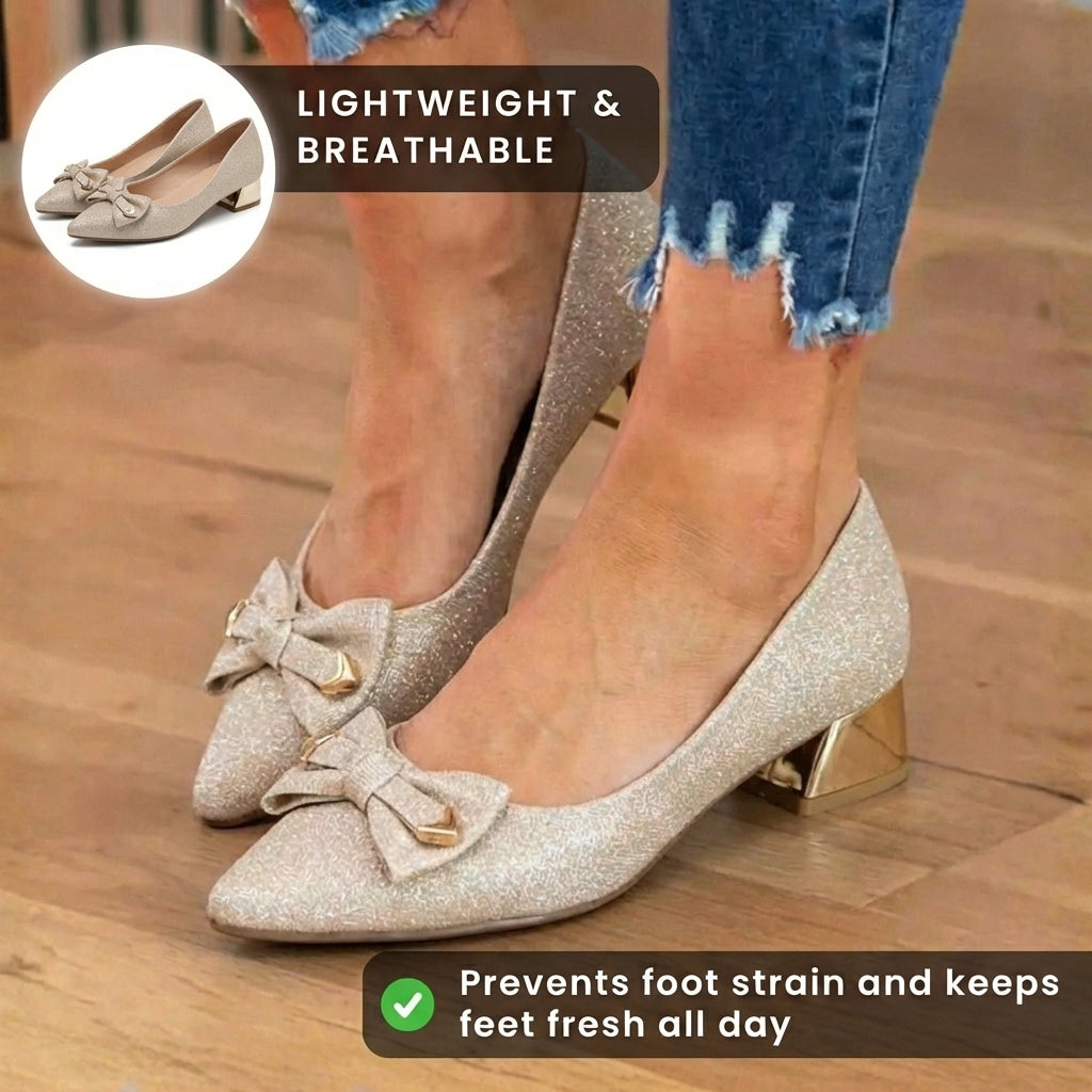 Classic Orthopedic Heels with Timeless Style