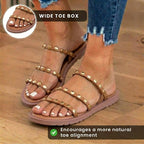 Vintage Inspired Orthopedic Sandals