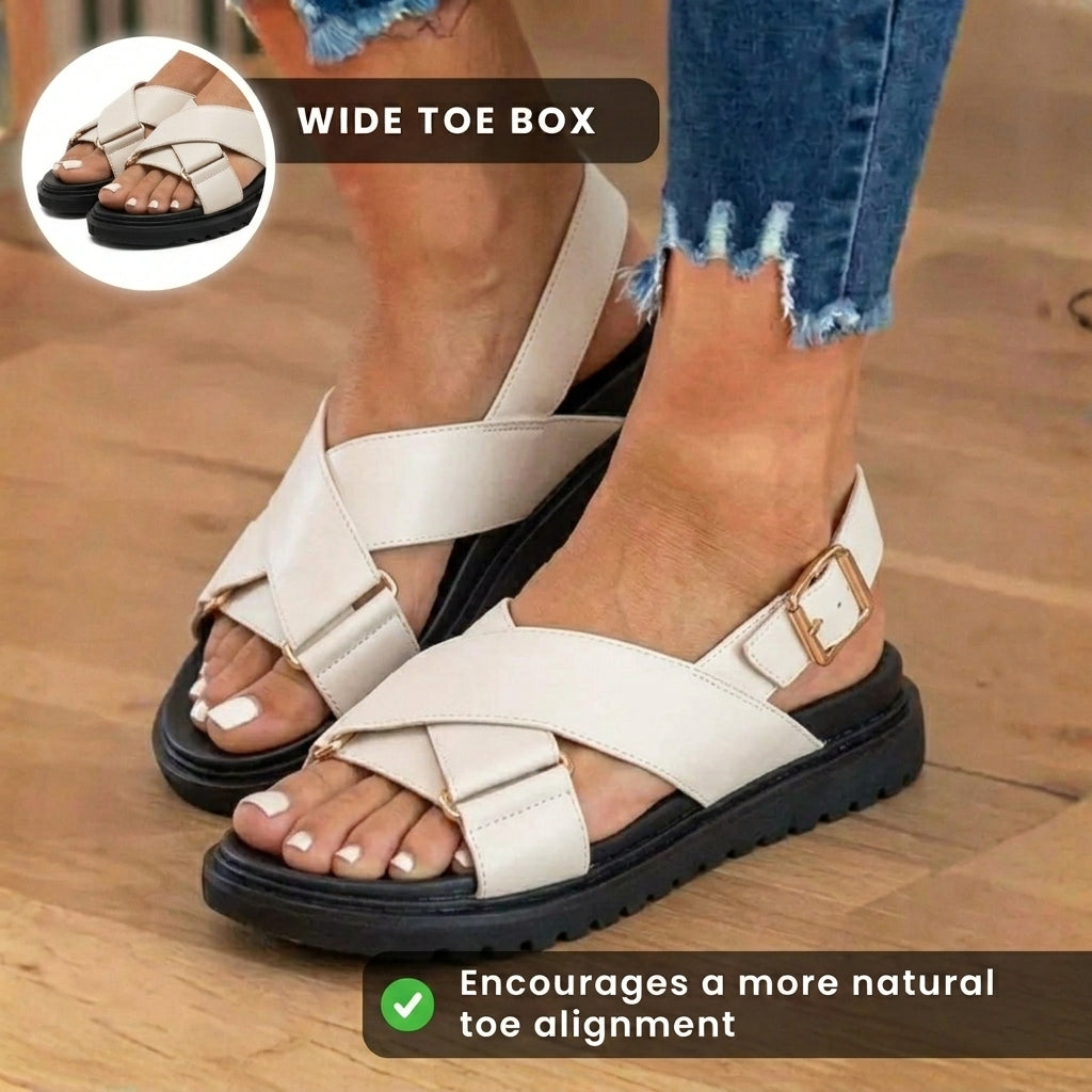 Vintage Inspired Orthopedic Sandals