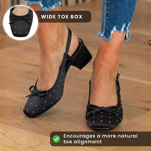 Chic Orthopedic Heels with Unique Design