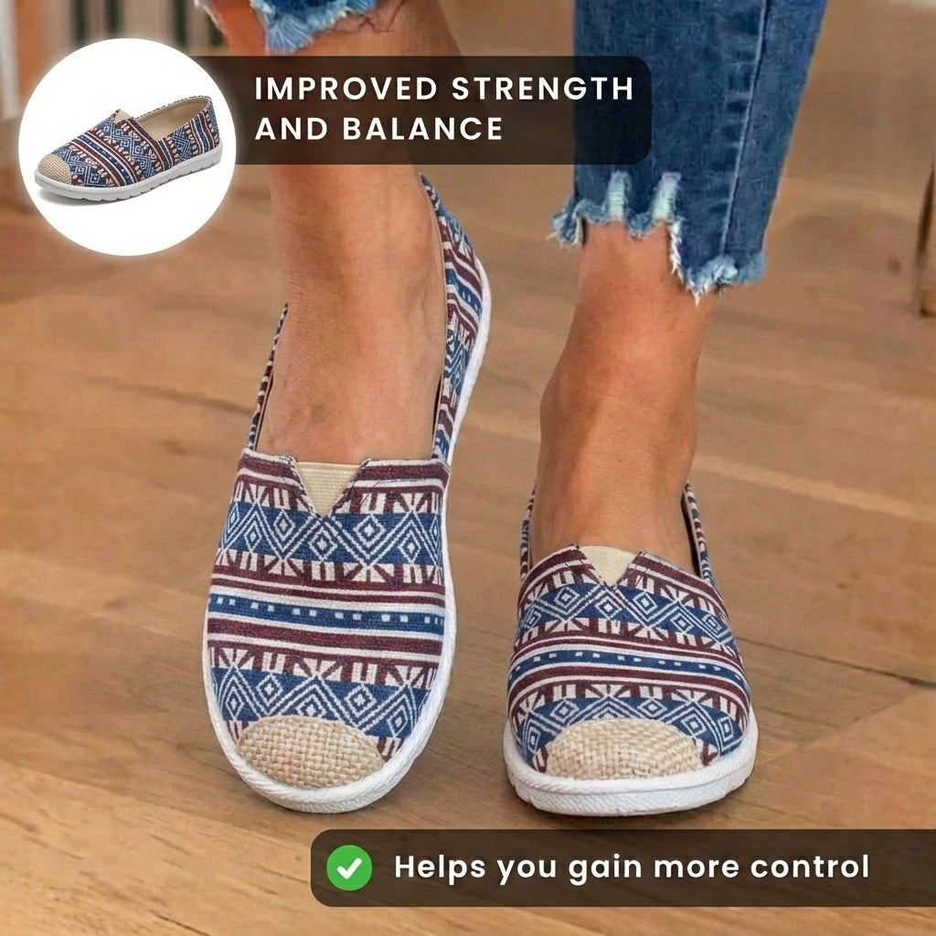 Vintage Inspired Orthopedic Flats