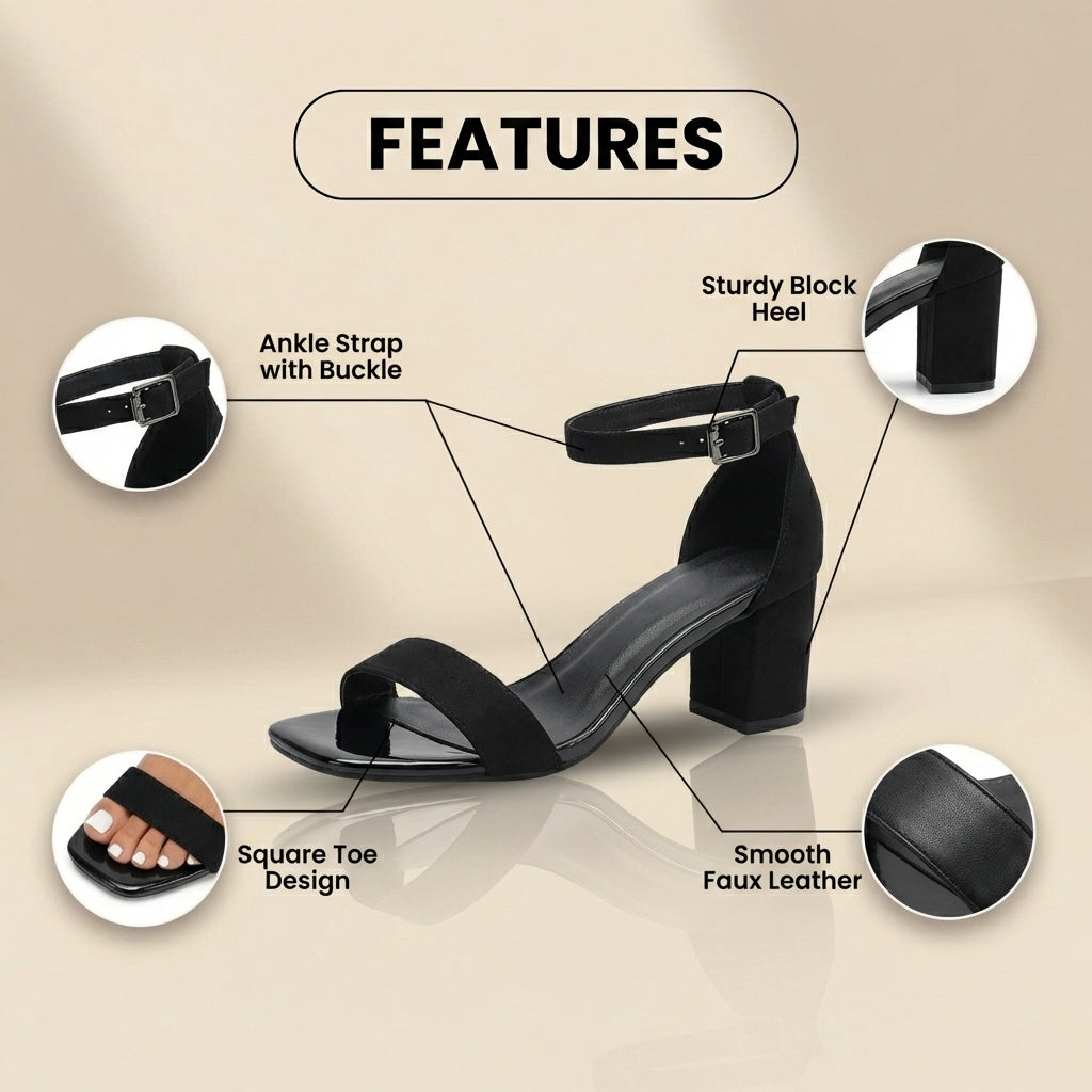 Classic Orthopedic Heels with Timeless Style