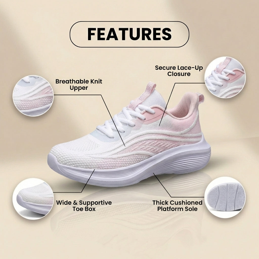 Graceful Orthopedic Sneakers for Modern Look