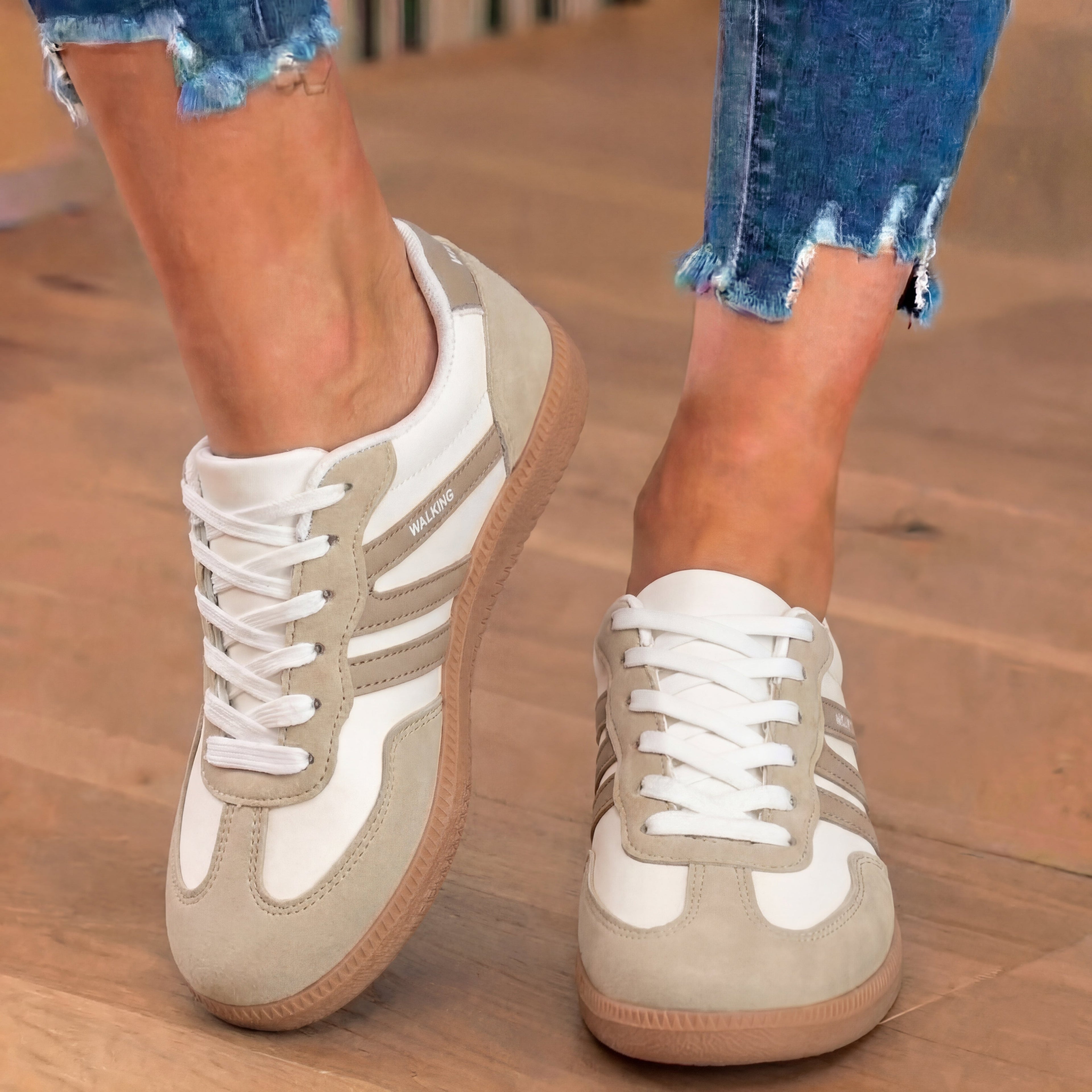 Vintage Inspired Orthopedic Sneakers