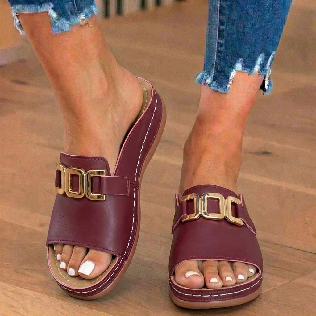 Chic Orthopedic Sandals with Unique Design