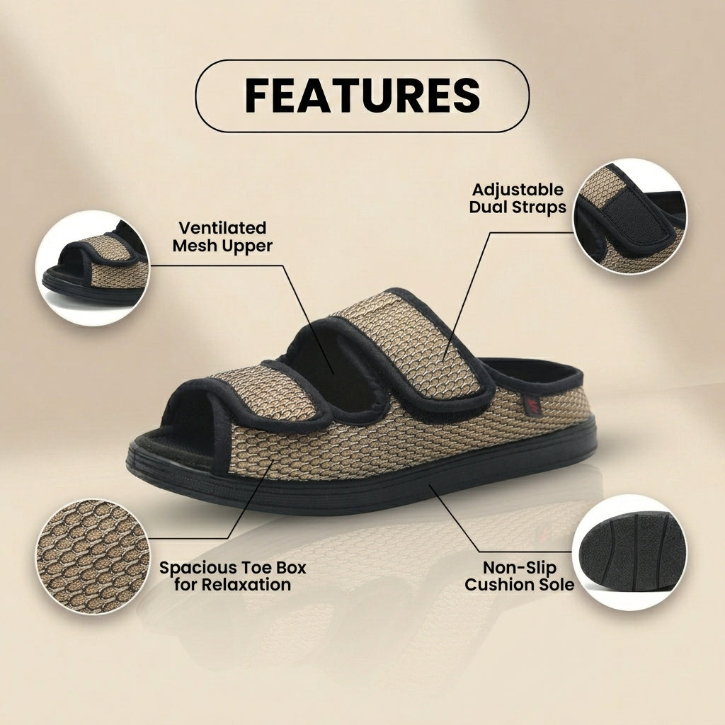 Chic Orthopedic Slippers with Unique Design