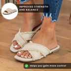 Vintage Inspired Orthopedic Slippers