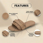 Chic Orthopedic Slippers with Unique Design