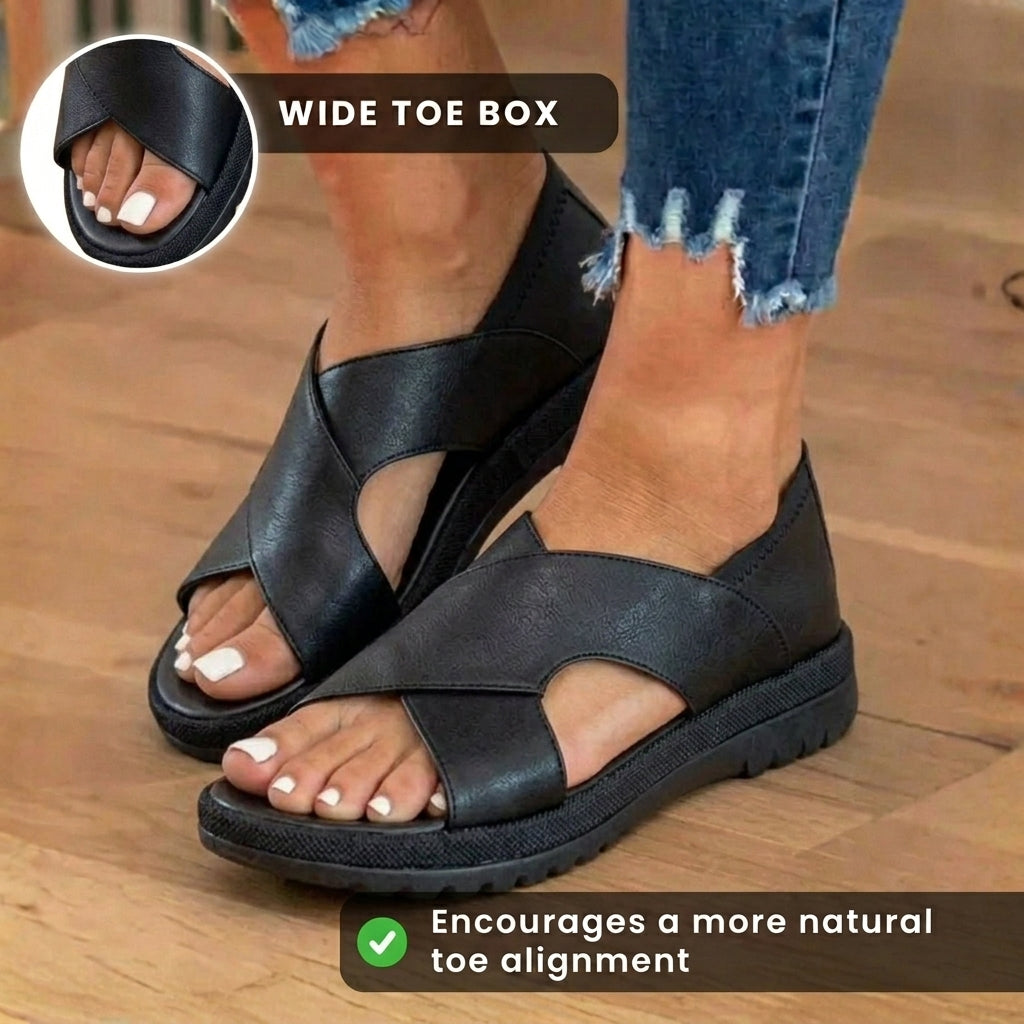 Classic Orthopedic Sandals with Timeless Style