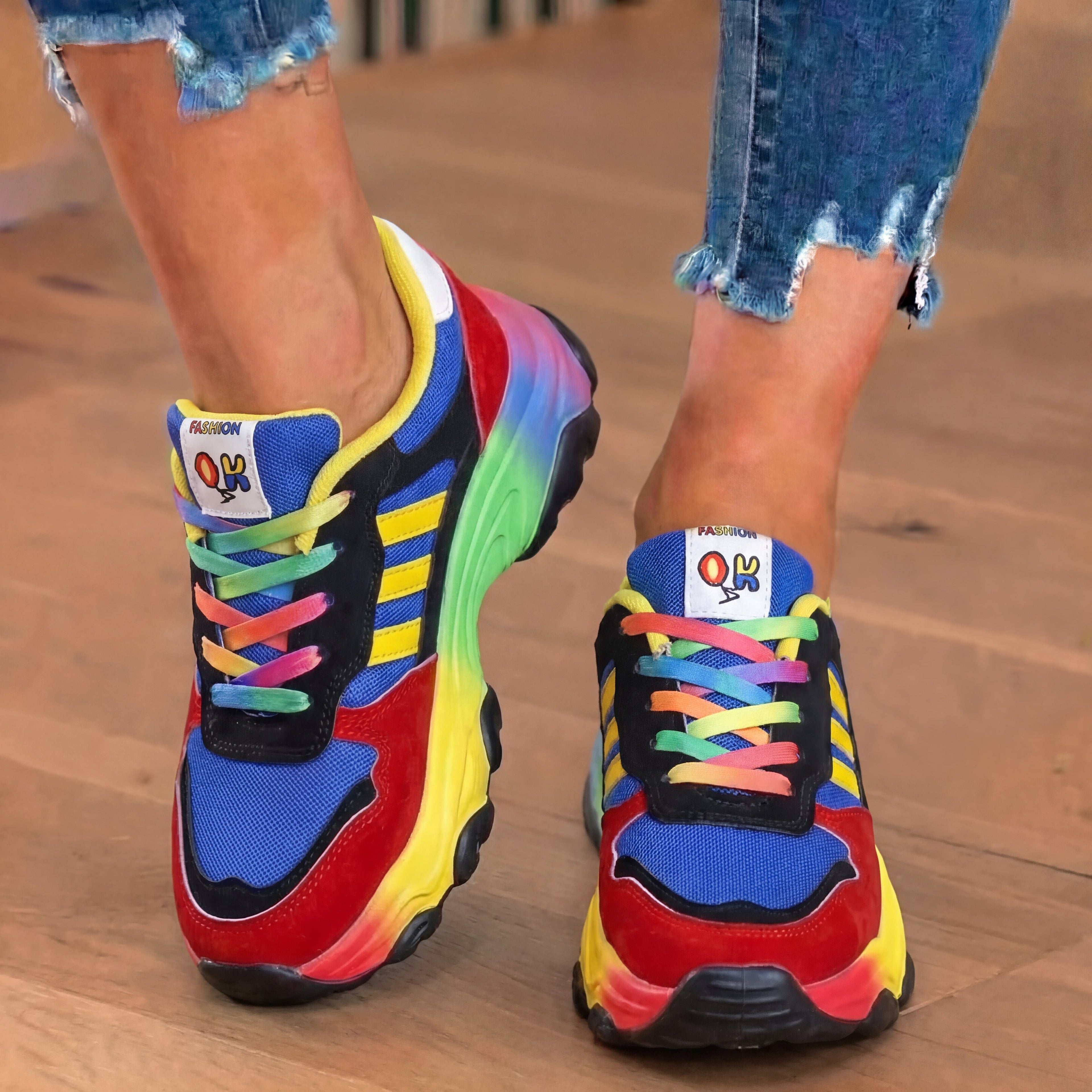 Classic Orthopedic Sneakers with Timeless Style