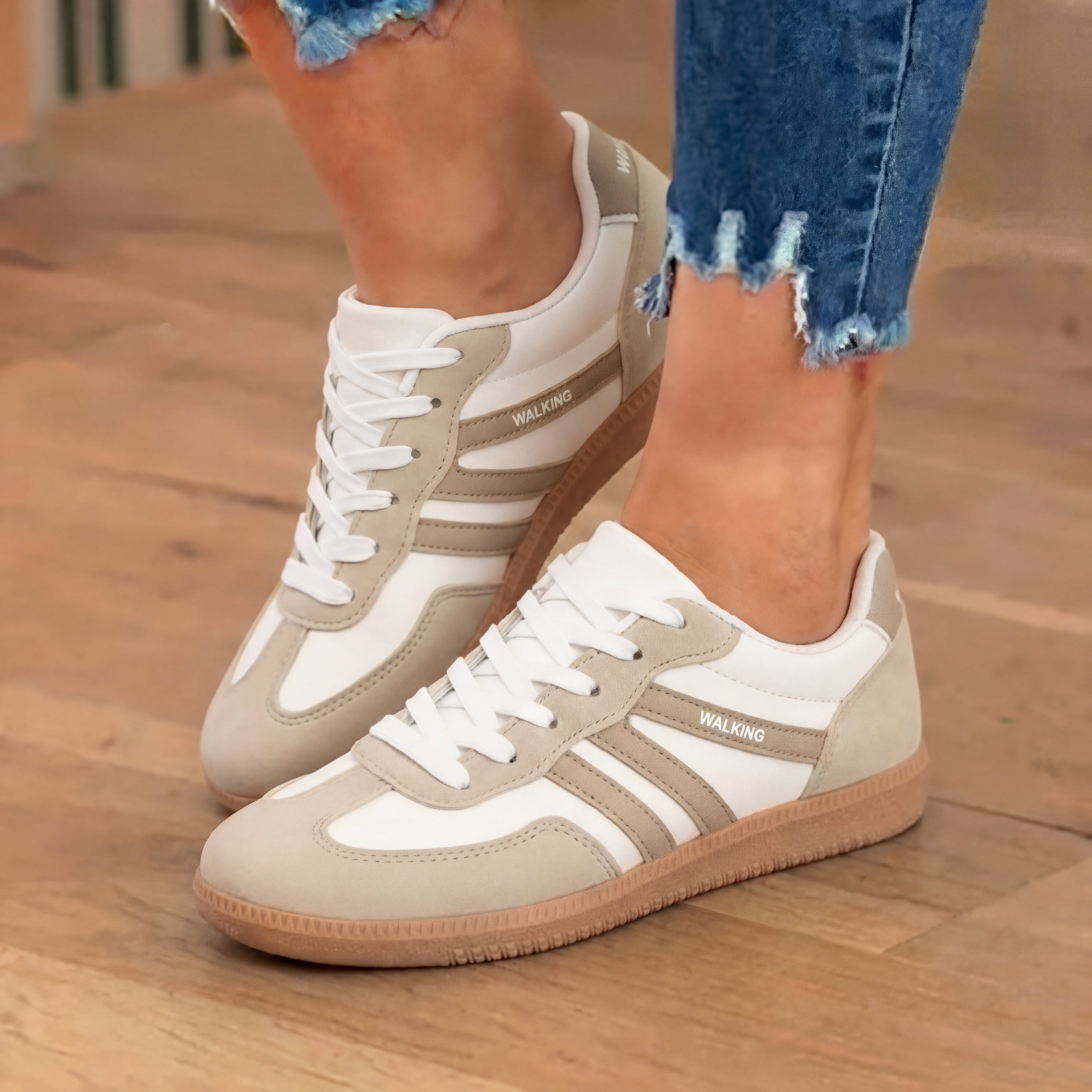 Vintage Inspired Orthopedic Sneakers