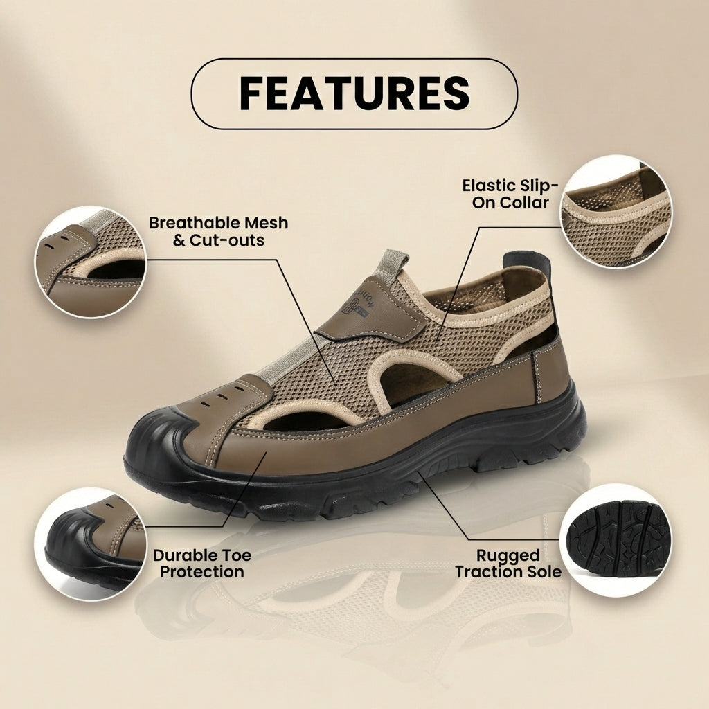 Chic Orthopedic Sandals with Unique Design