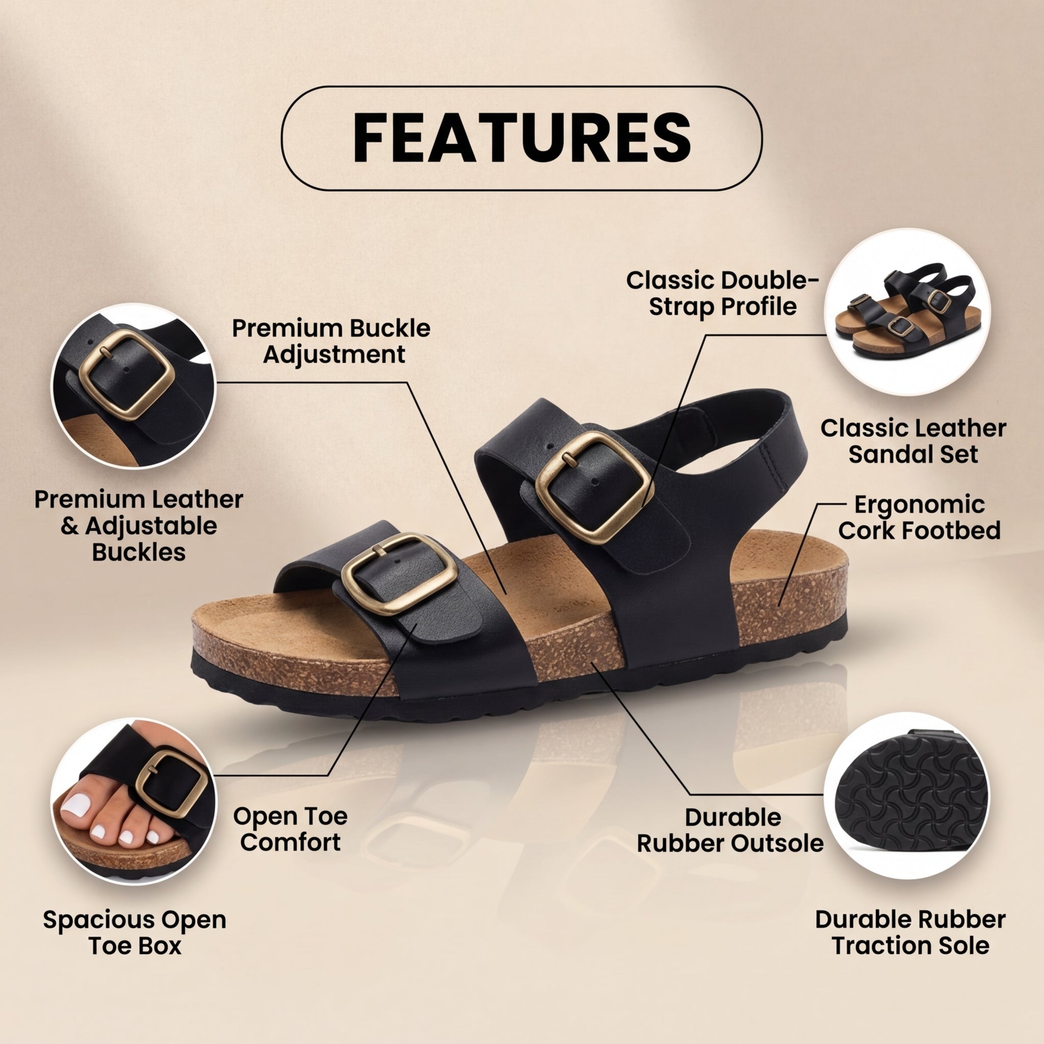 Chic Orthopedic Shoes with Unique Design