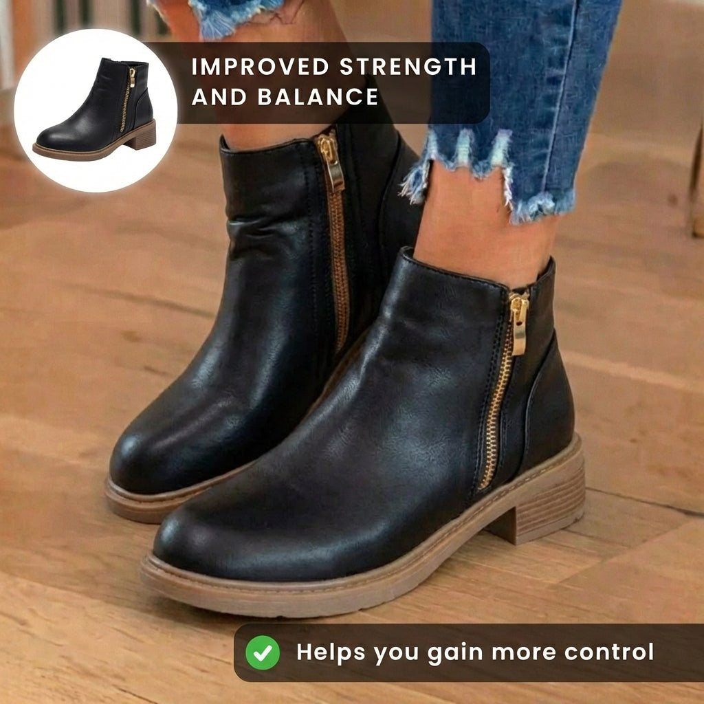 Vintage Inspired Orthopedic Boots