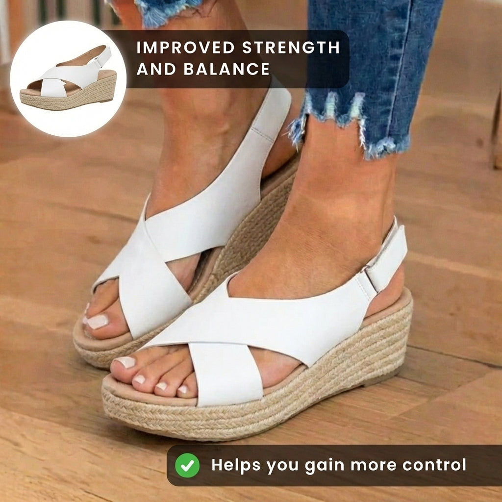 Vintage Inspired Orthopedic Sandals