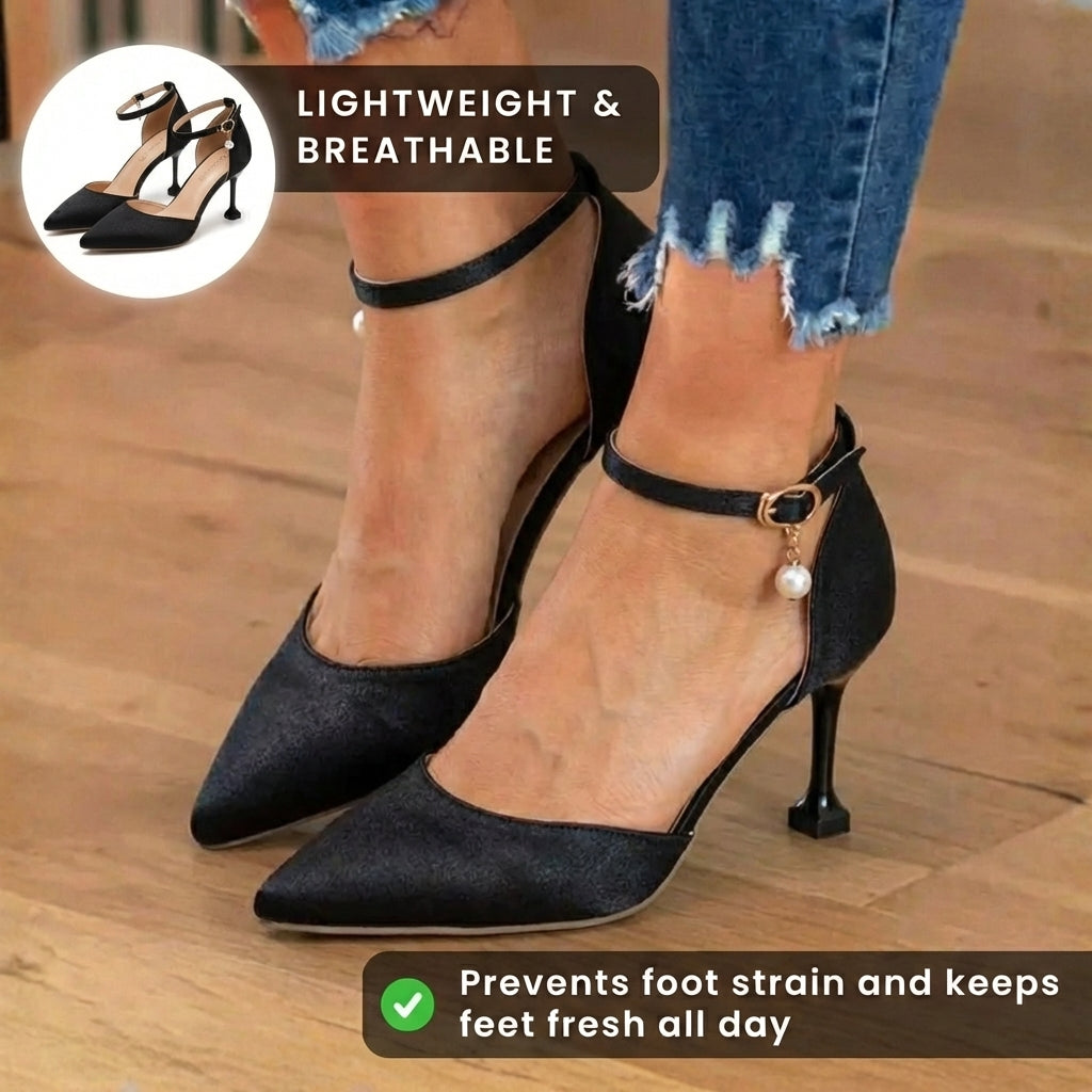 Classic Orthopedic Heels with Timeless Style