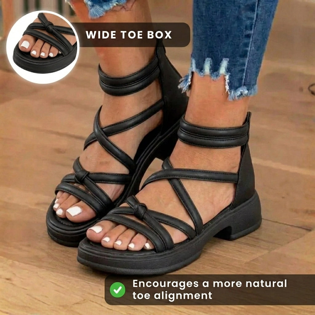 Classic Orthopedic Sandals with Timeless Style