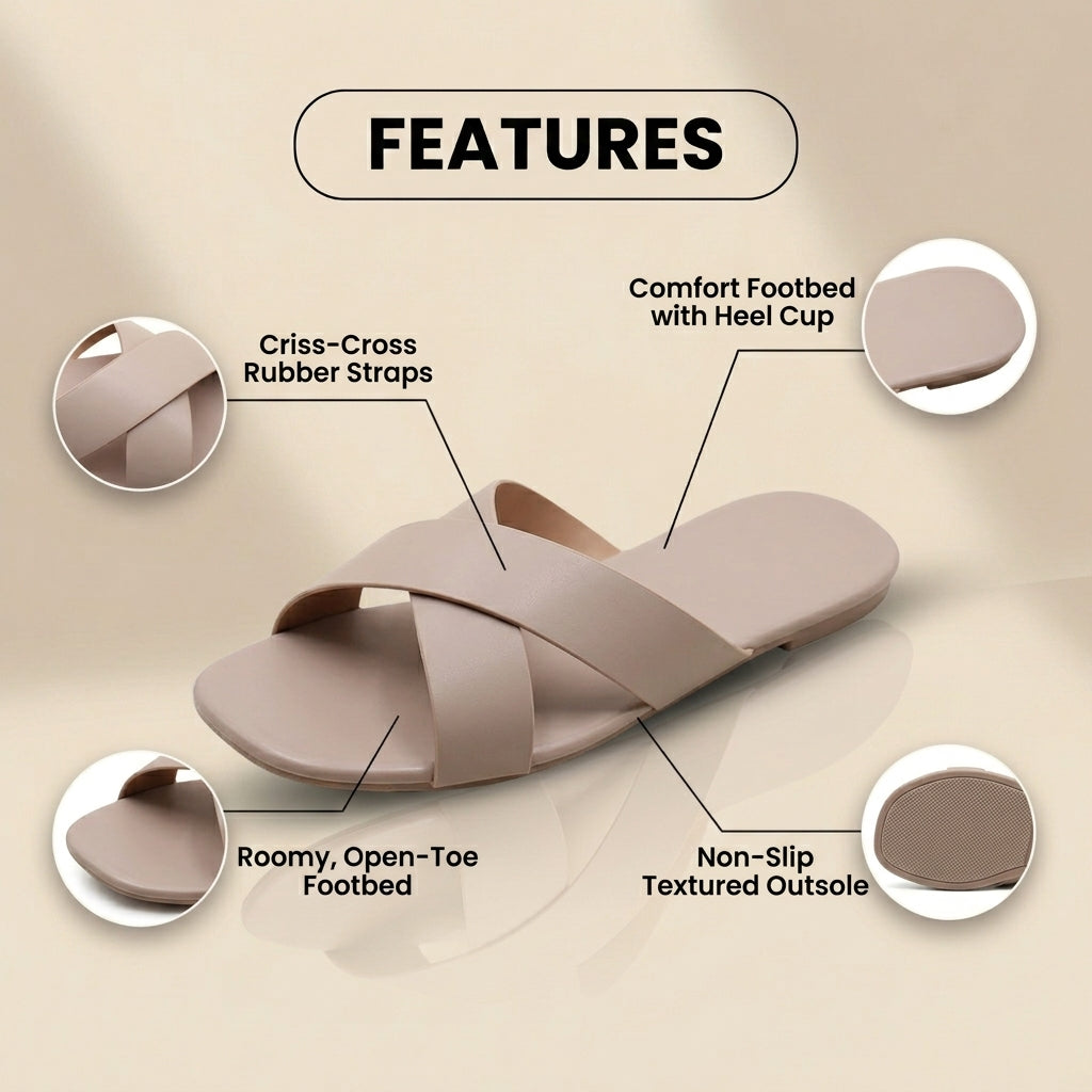 Chic Orthopedic Slippers with Unique Design