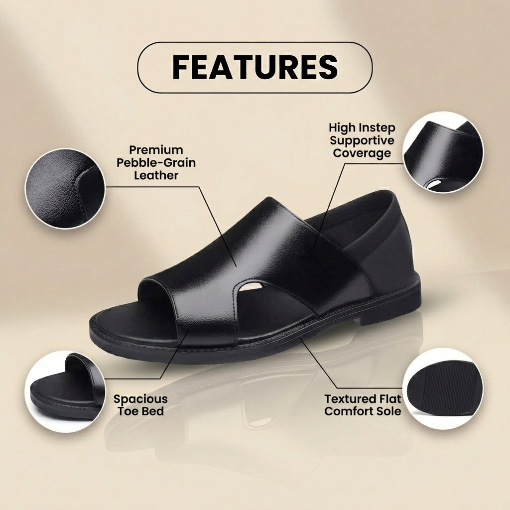 Classic Orthopedic Sandals with Timeless Style