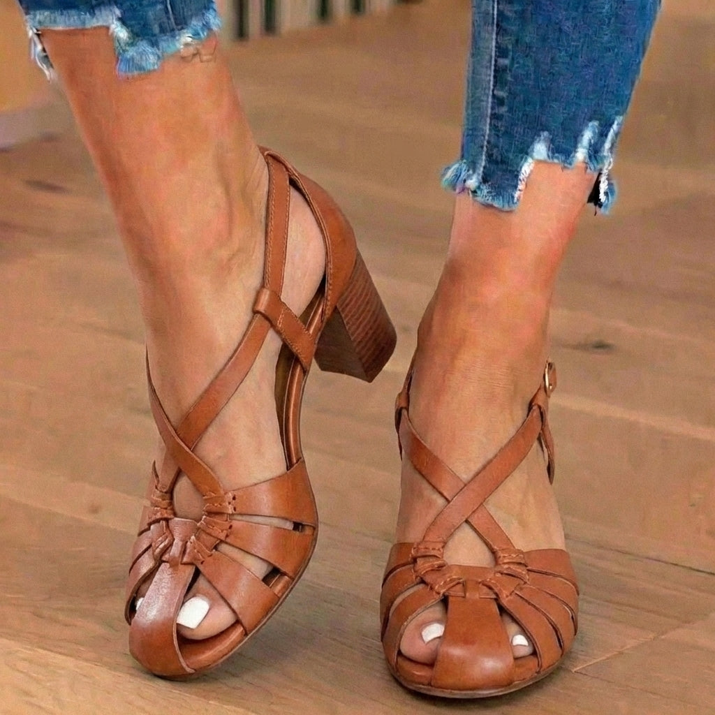 Vintage Inspired Orthopedic Sandals